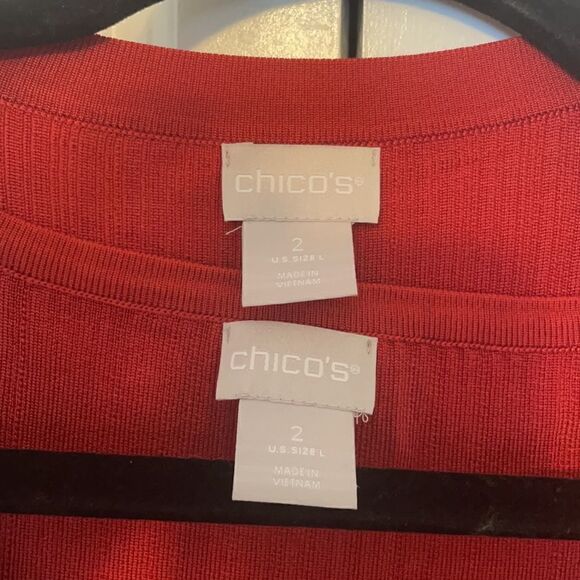 Chicos 2- piece tank and jacket - Picture 2 of 10